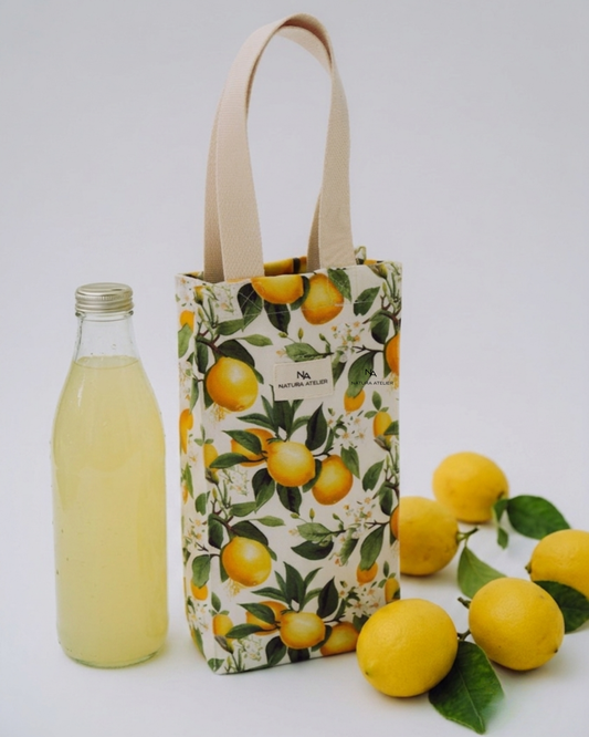 Torba na 2 Butelki - Lemons