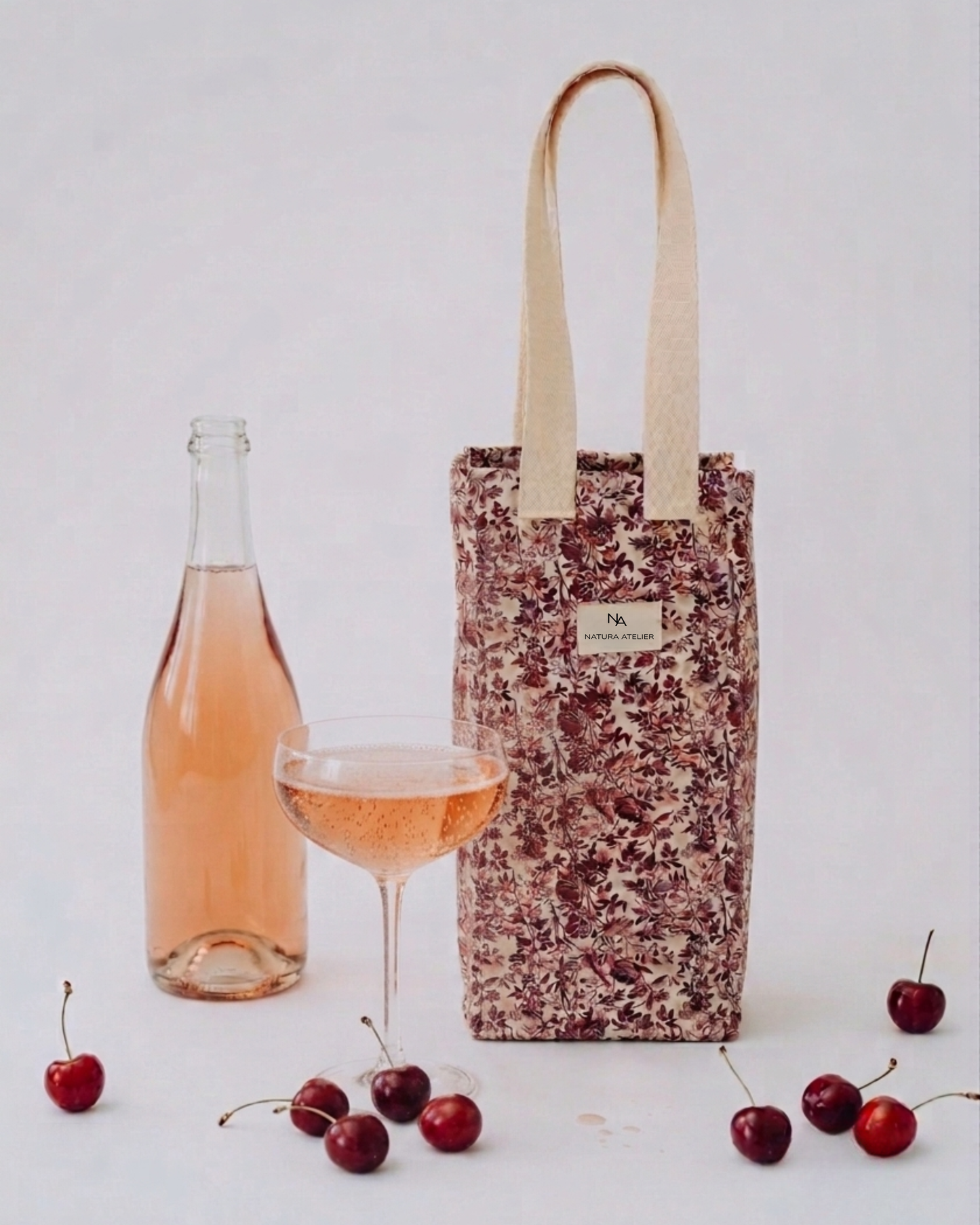 Torba na 2 Butelki - Toile De Jouy