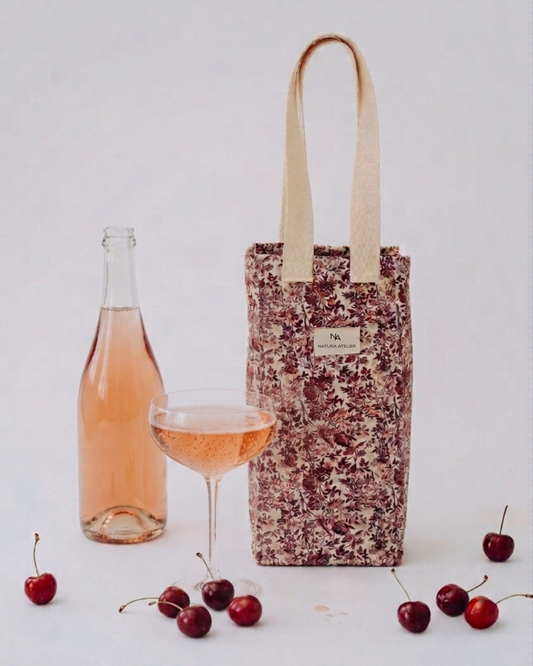 Torba na 2 Butelki - Toile De Jouy