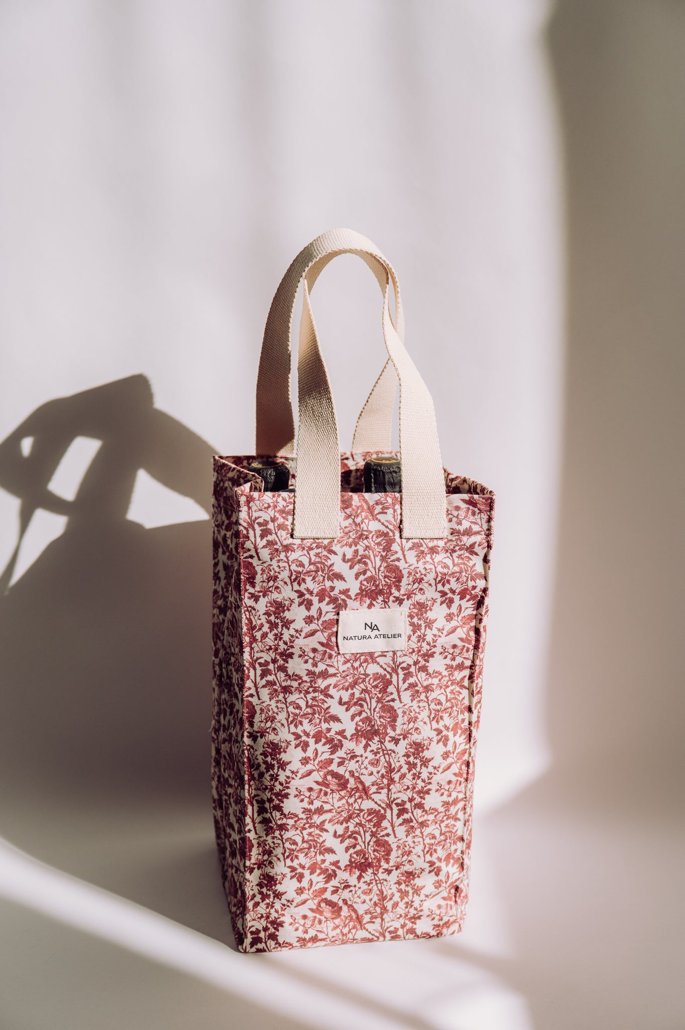 Torba na 2 Butelki - Toile De Jouy