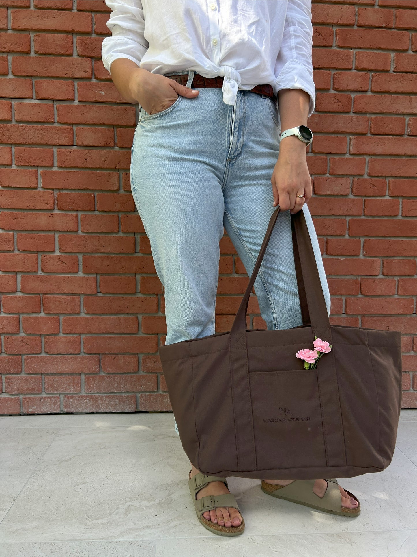 Tote Bag - Chocolate Mousse