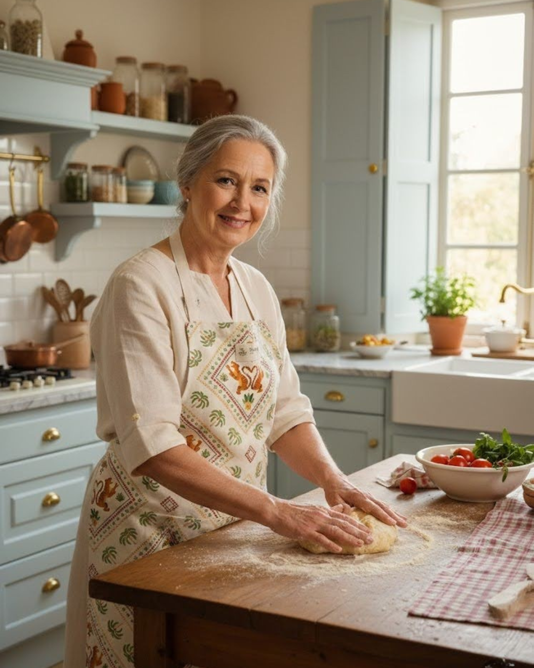 Kitchen Apron Hipnotic Tiger cotton