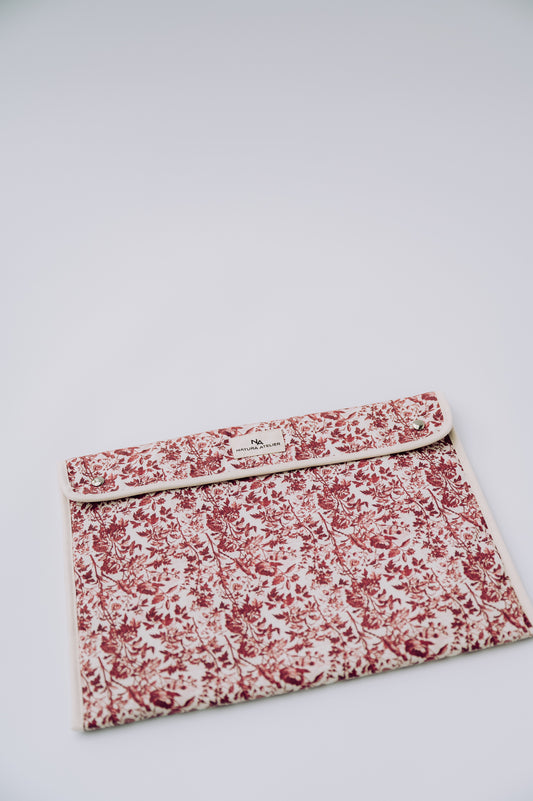 14" Laptoptasche – Toile de Jouy