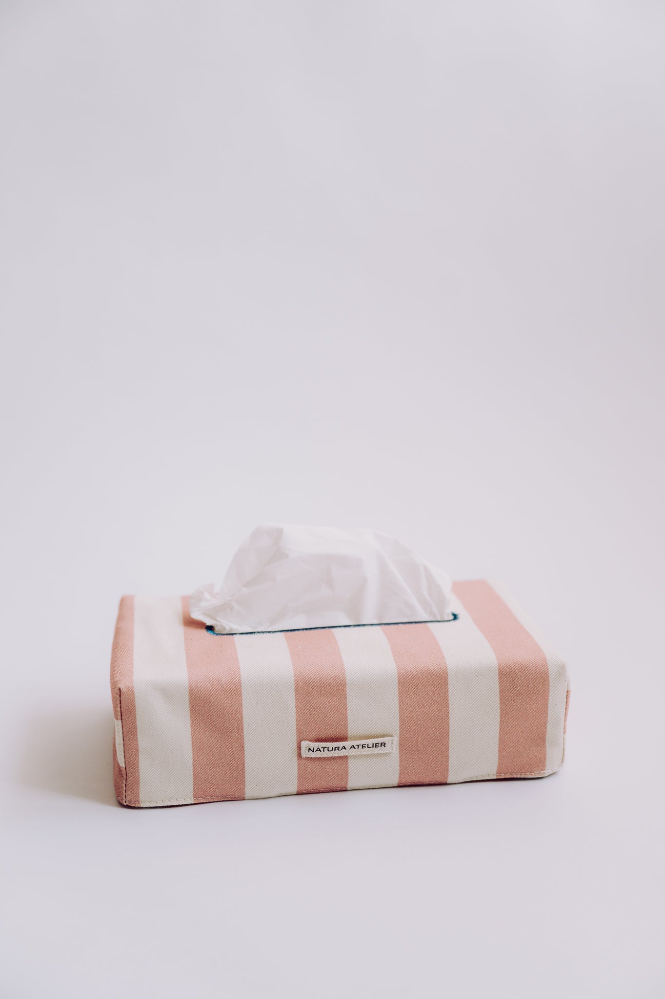 Tissue Box Cover- Pumpkin Stripes