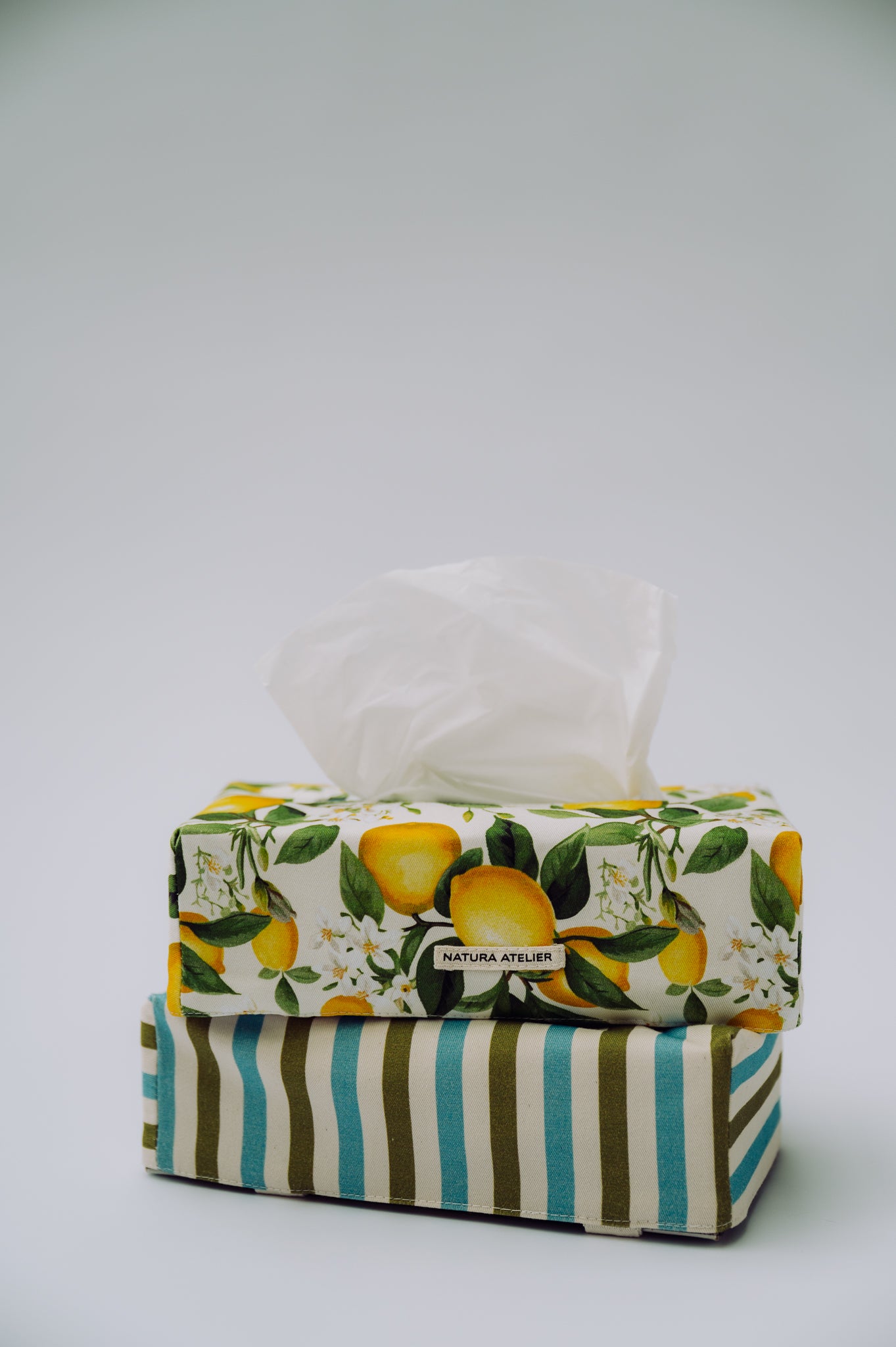 Pokrowiec na chusteczki – bawełniany chustecznik - Lemons