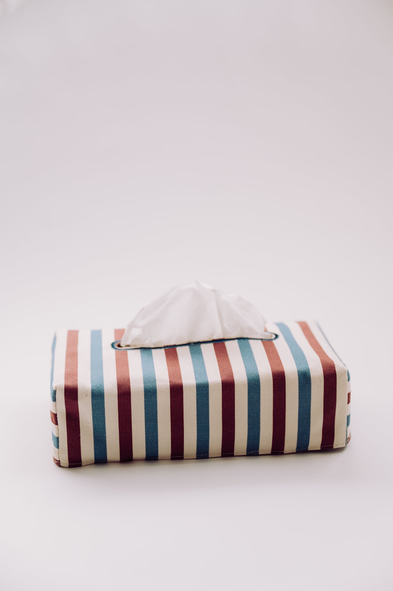 Tissue Box Cover- Toile De Jouy