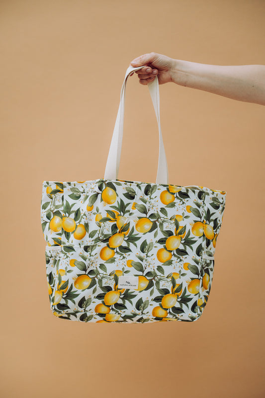 Analog Tote Bag - Lemons