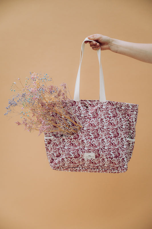 Analog Tote Bag - Toile De Jouy