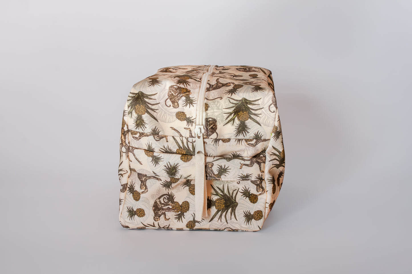 monkey business toiletry bag view from the side