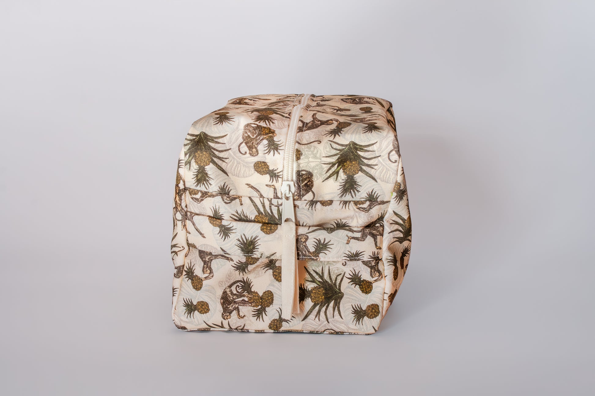 monkey business toiletry bag view from the side